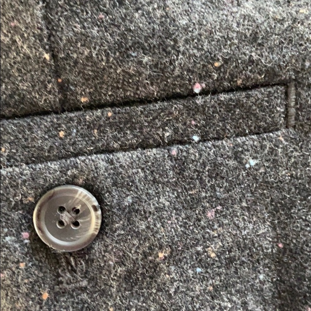 Black tweed pants